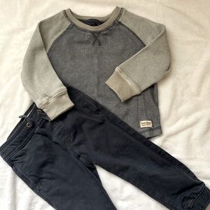 *** SOLD ** Boys 3T 2 Piece Tailor Vintage Pants and Shirt set.